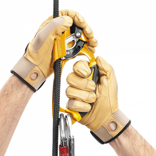 Левый зажим для подъема по веревке Petzl ASCENSION