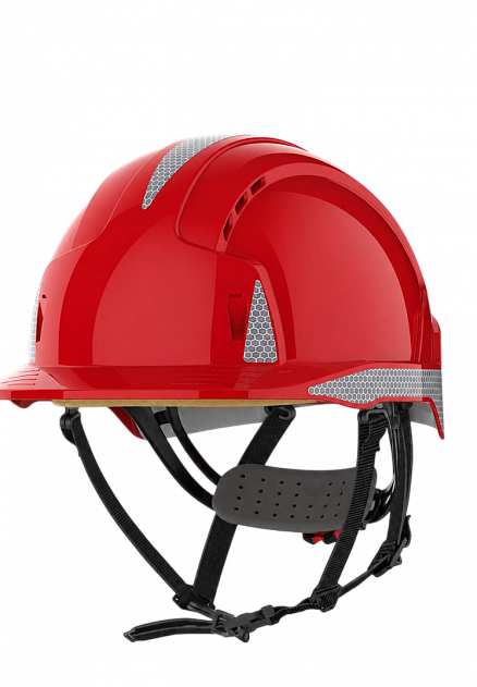 Защитная каска JSP EVOLITE® ЦВ. красный