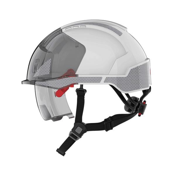 Защитная каска  JSP EVO® VISTAlens® цв. белый