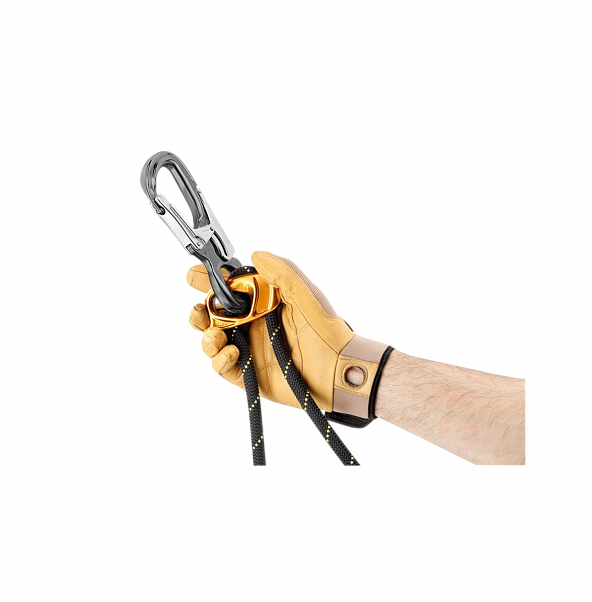 Карабин Petzl EASHOOK OPEN с разъемным элементом для присоединения