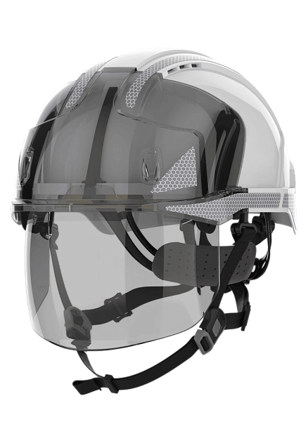 Защитная каска JSP EVO® VISTAshield® цв. белый