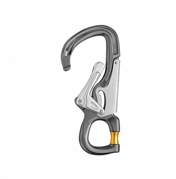 Карабин Petzl EASHOOK OPEN с разъемным элементом для присоединения