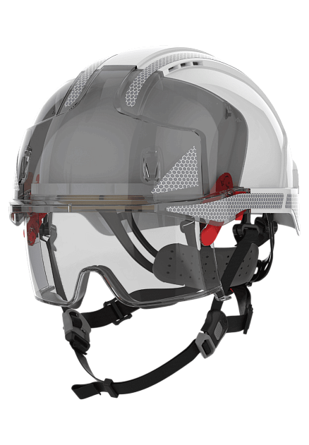 Защитная каска  JSP EVO® VISTAlens® цв. белый